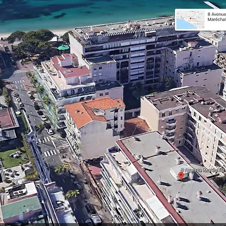 아파트 Salsa Terrasse & Parking A 100m Des Plages 주앙레핑